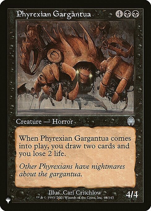 Phyrexian Gargantua Card Front