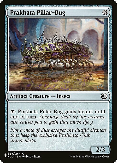 Prakhata Pillar-Bug Card Front