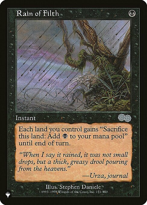 Rain of Filth Card Front