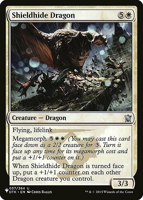 Shieldhide Dragon Card Front