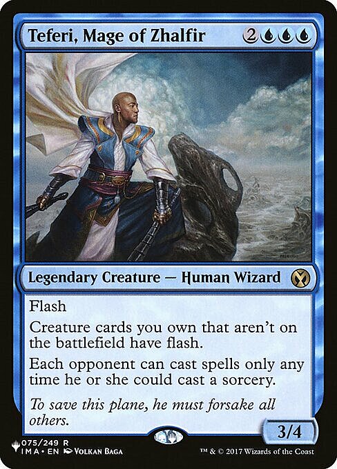 Teferi, Mage of Zhalfir Card Front