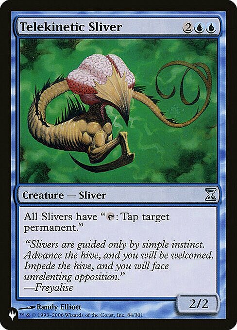 Telekinetic Sliver Card Front