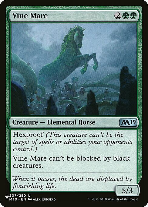 Vine Mare Card Front