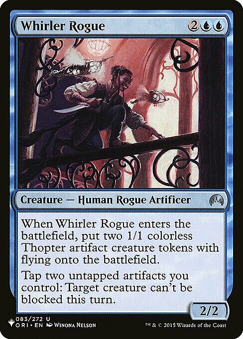 Whirler Rogue Card Front