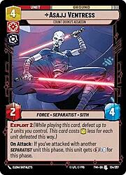 Asajj Ventress - Count Dooku's Assassin