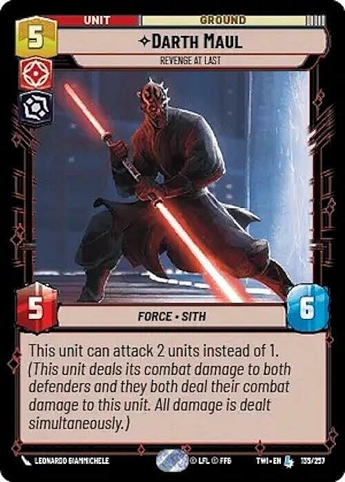 Darth Maul, Revenge At Last Frente