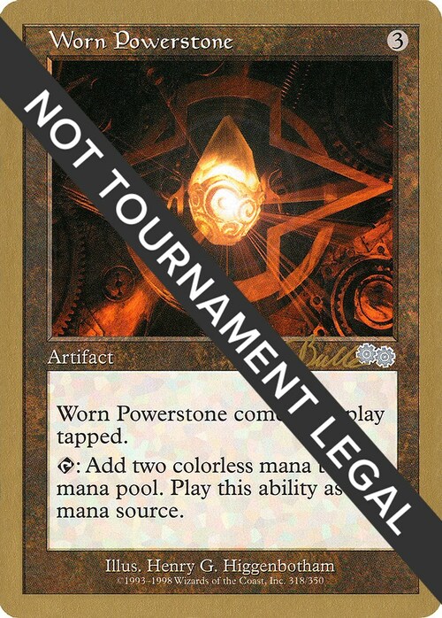 Worn Powerstone Card Front