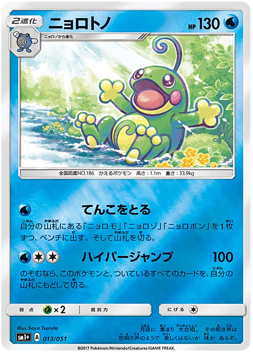 Politoed Card Front