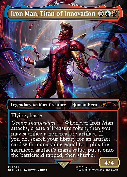 Iron Man, Titan of Innovation Card Front