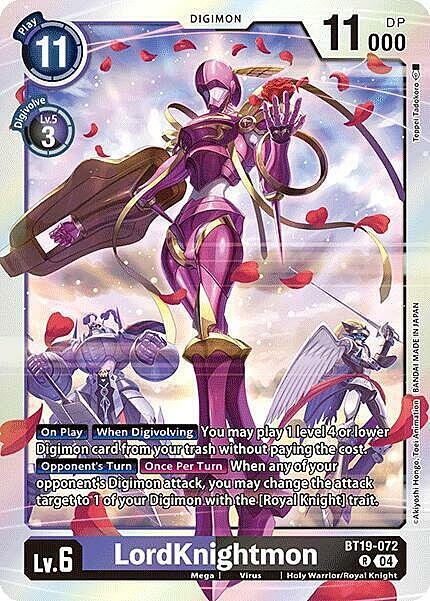 LordKnightmon Card Front