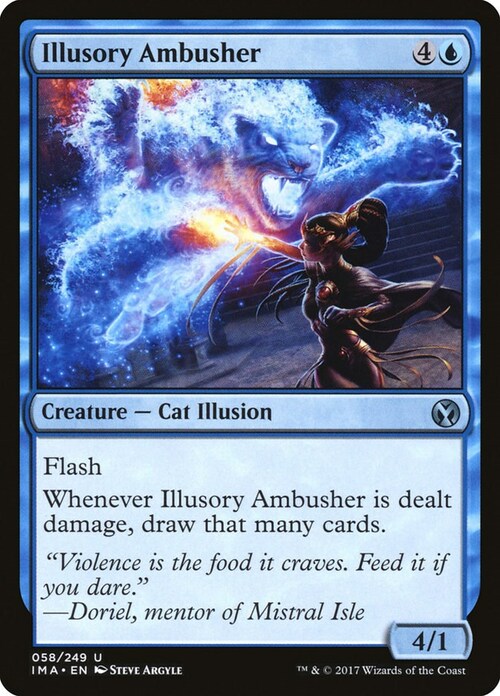 Illusory Ambusher Card Front