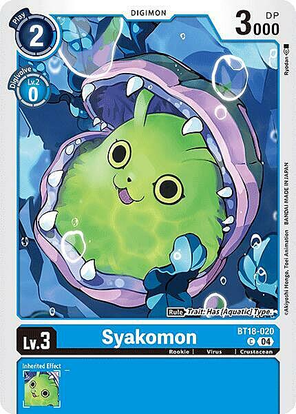 Syakomon Card Front