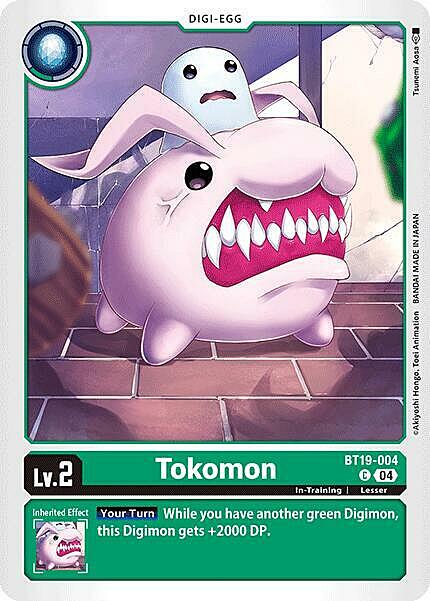 Tokomon Card Front