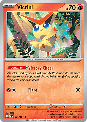 Victini Card Front