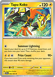 Tapu Koko [Strafe | Flashing Bolt]