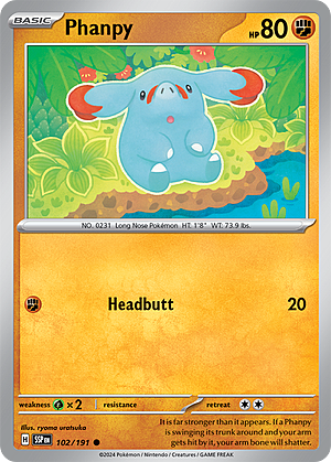 Phanpy Card Front