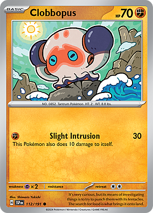 Clobbopus Card Front