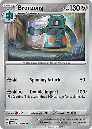 Bronzong Card Front