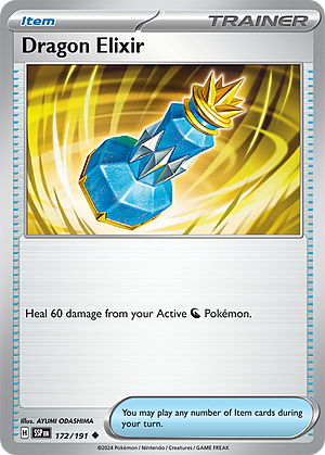 Dragon Elixir Card Front