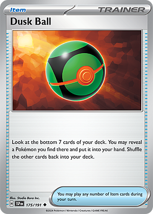 Dusk Ball Card Front