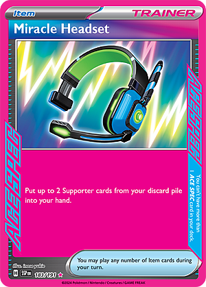 Miracle Headset Card Front