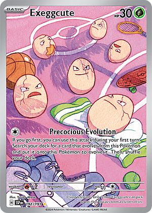 Exeggcute Frente