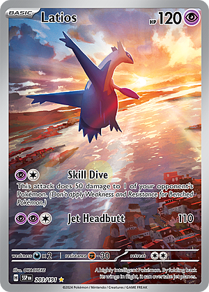 Latios Card Front