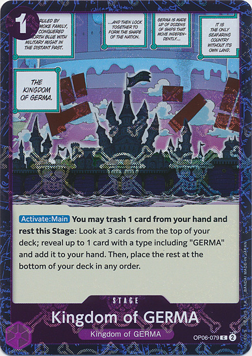 Kingdom of GERMA Card Front