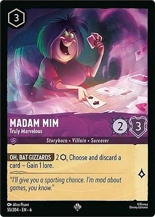 Madam Mim - Truly Marvelous Card Front