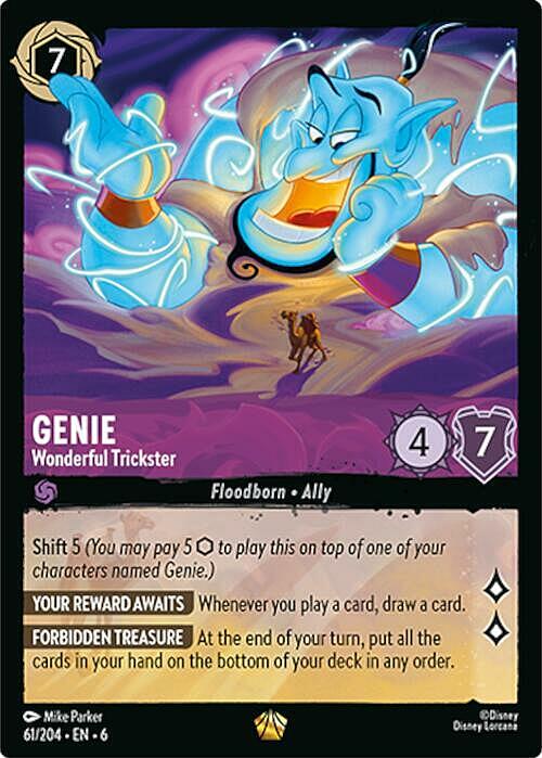 Genie - Wonderful Trickster Card Front