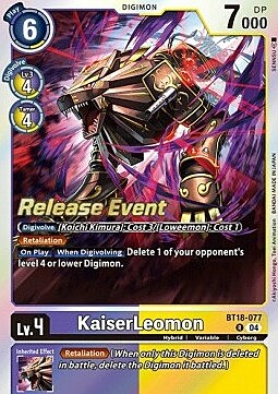 KaiserLeomon Card Front