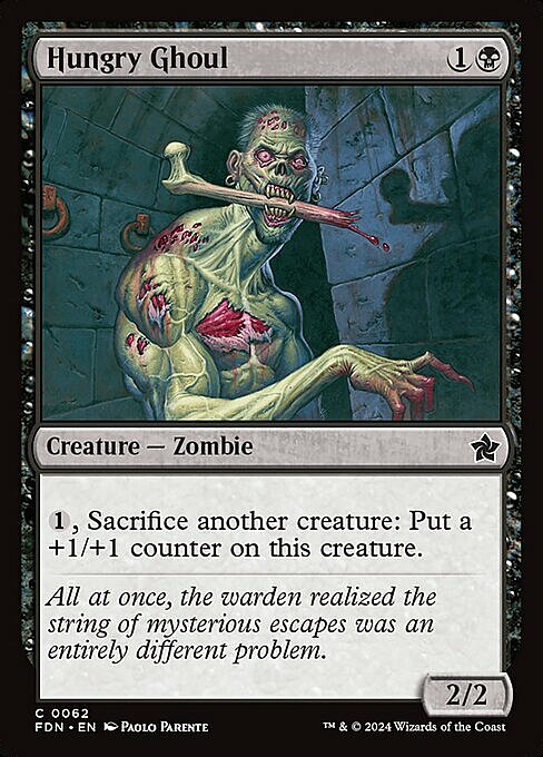 Hungry Ghoul Card Front