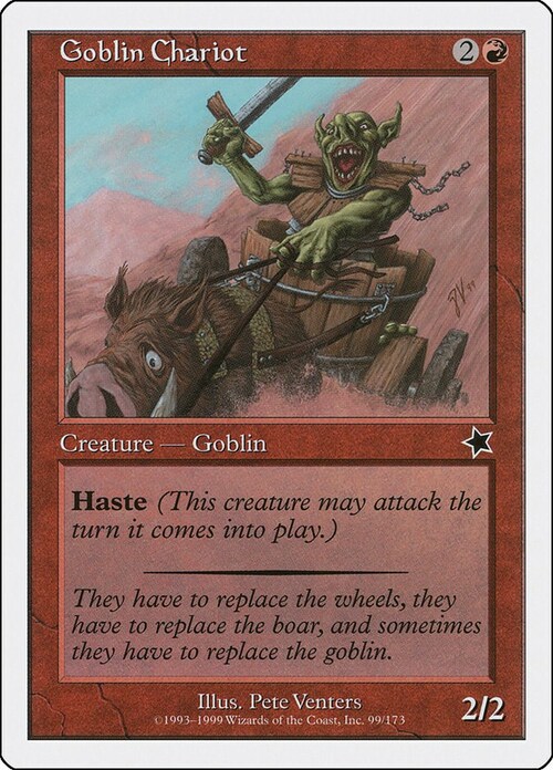 Goblin Chariot Card Front