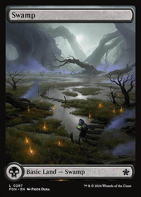 Swamp Card Front