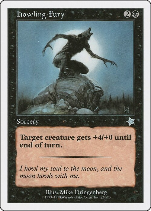 Howling Fury Card Front