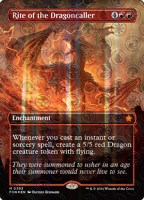 Rite of the Dragoncaller Card Front