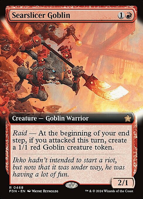 Searslicer Goblin Card Front