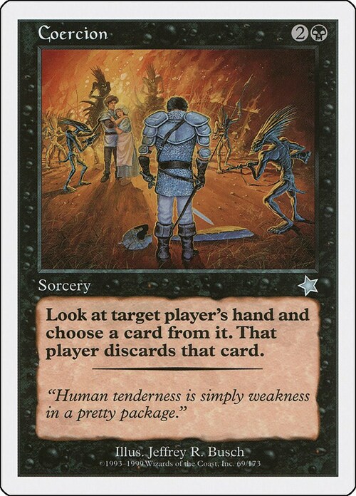 Coercion Card Front