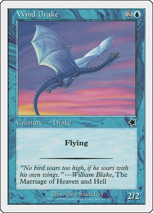 Wind Drake Card Front