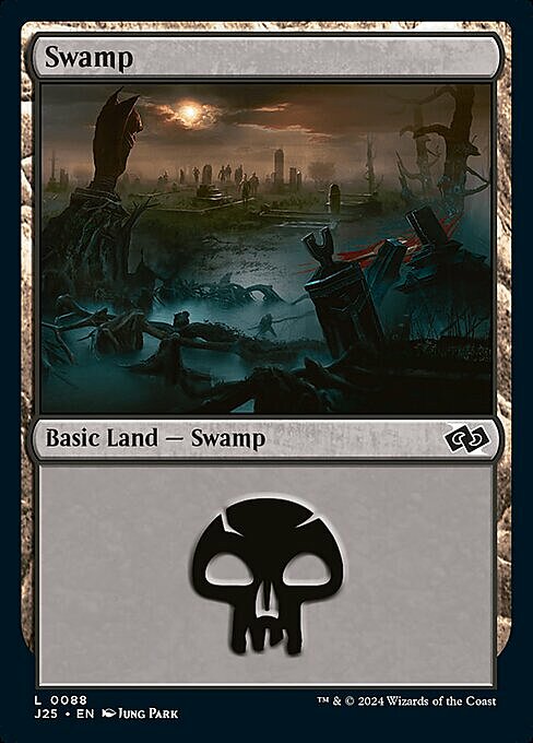 Swamp Card Front