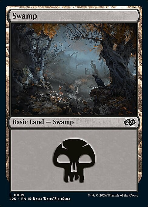 Swamp Card Front