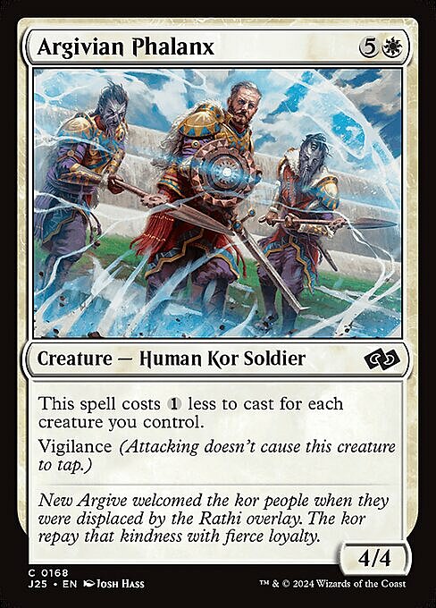 Argivian Phalanx Card Front