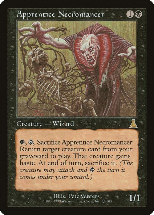 Apprentice Necromancer Card Front