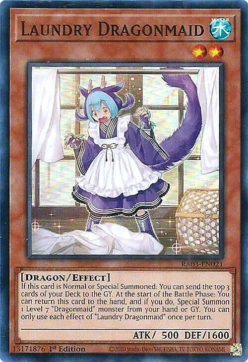 Laundry Dragonmaid Card Front