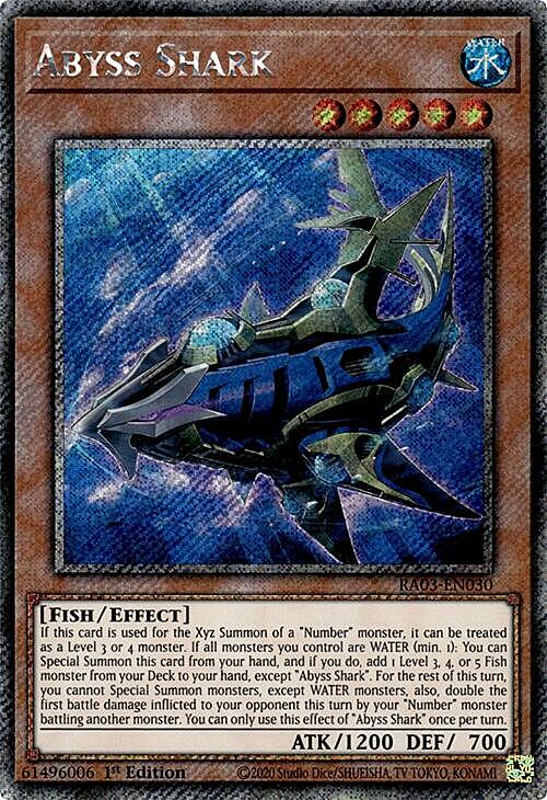 Abyss Shark Card Front