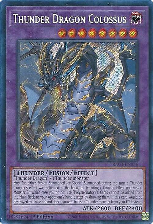 Thunder Dragon Colossus Card Front