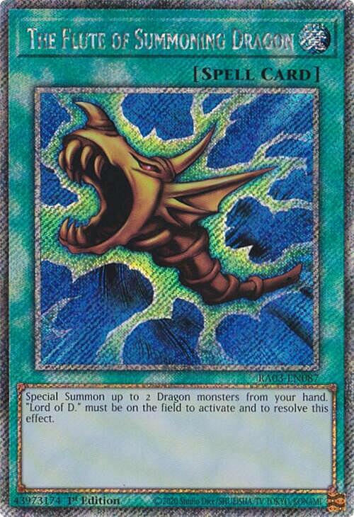 The Flute of Summoning Dragon Card Front