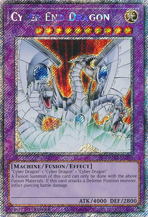 Cyber End Dragon Card Front