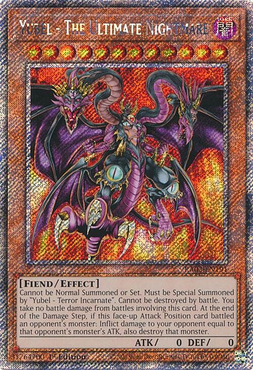 Yubel - The Ultimate Nightmare Card Front