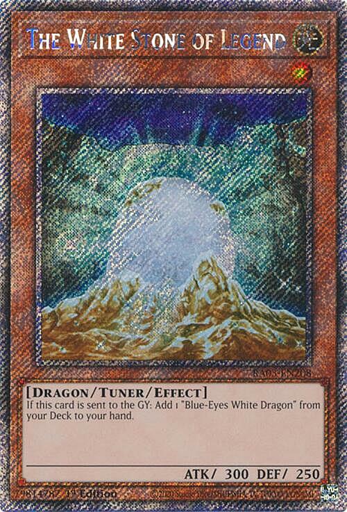 The White Stone of Legend Card Front